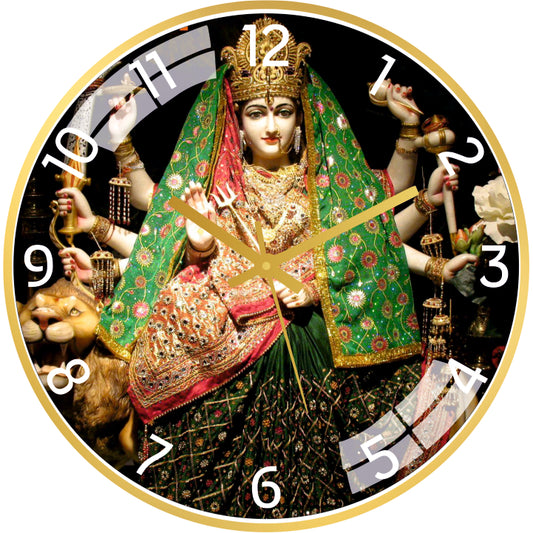 Goddess Vaishno Devi Wall Clock