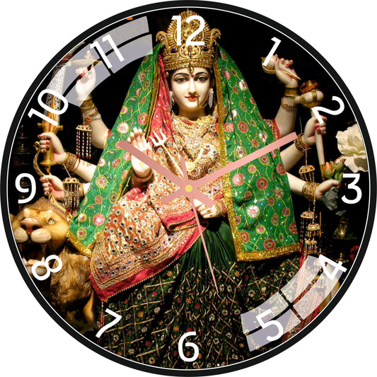 Goddess Vaishno Devi Wall Clock