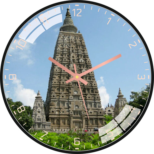 Bodh Gaya Temple Wall Clock