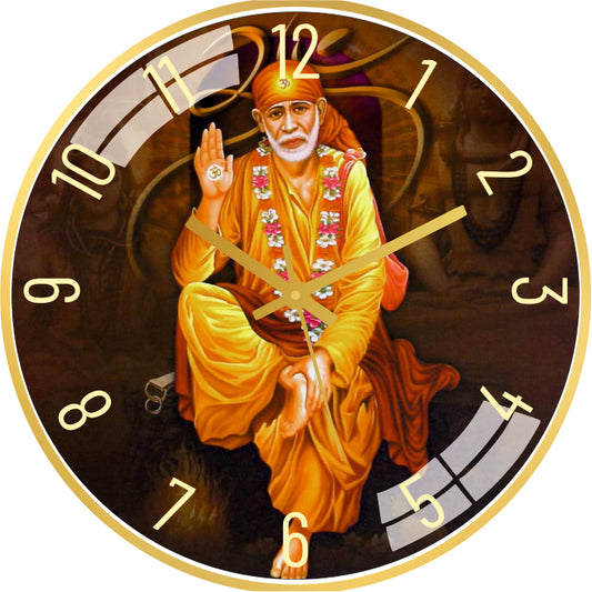 Sai Ram Wall Clock