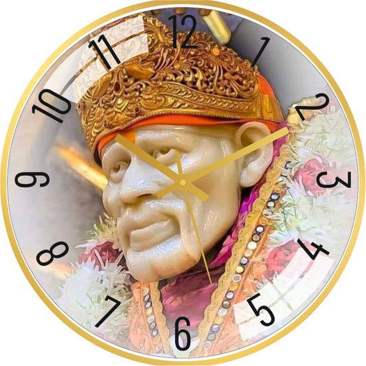 Adorable Sai Face Wall Clock