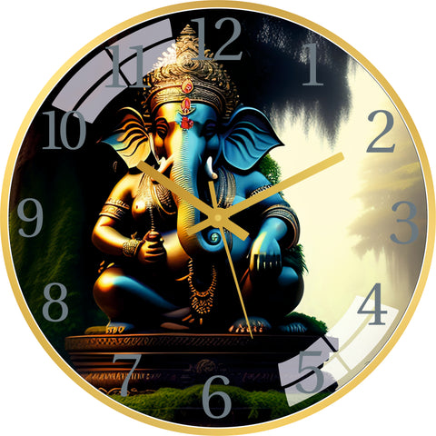 Ganesha Wall Clock