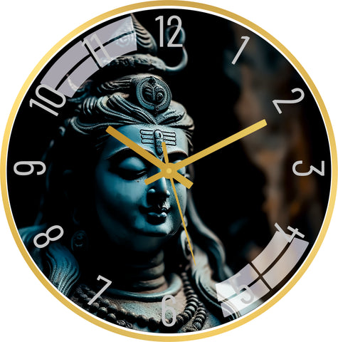 Lord Shiva Wall Clock