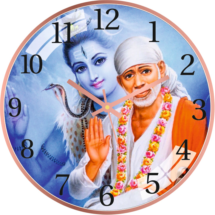 Shiv Sai Wall Clock