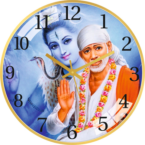 Shiv Sai Wall Clock