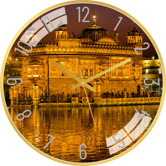 Amritsar Temple Wall Clock