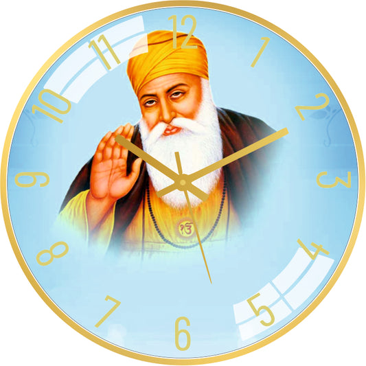 Guru Nanakji Wall Clock