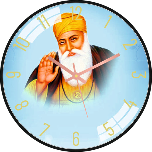 Guru Nanakji Wall Clock