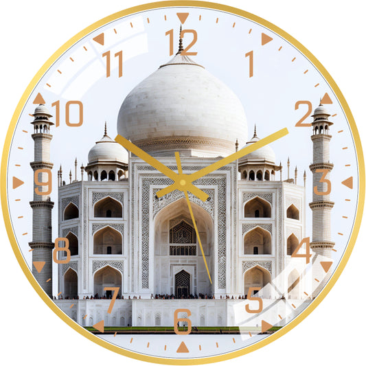 Wonderful Taj mahal Wall Clock