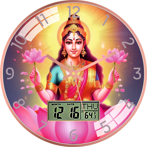 Maha Lakshmi Maa Wall Clock