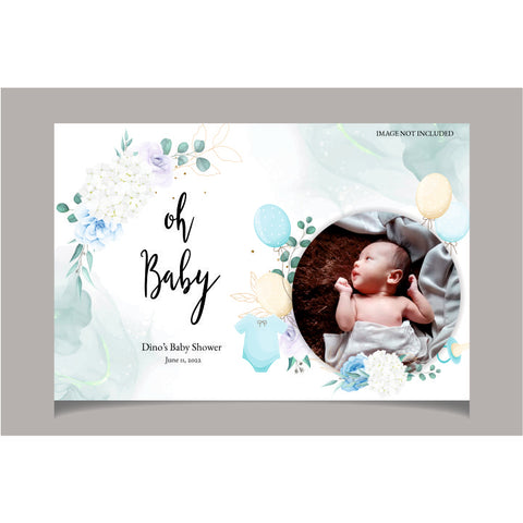 Baby Birth Details Creative Frame