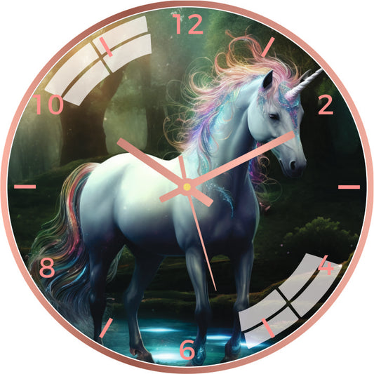 Magical Unicorn Wall Clock