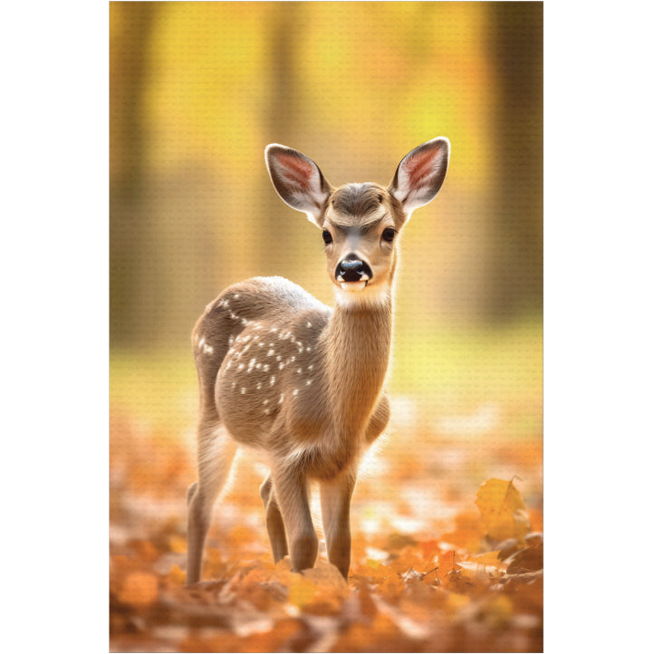 Animal Art Deer Canvas Photo Frame