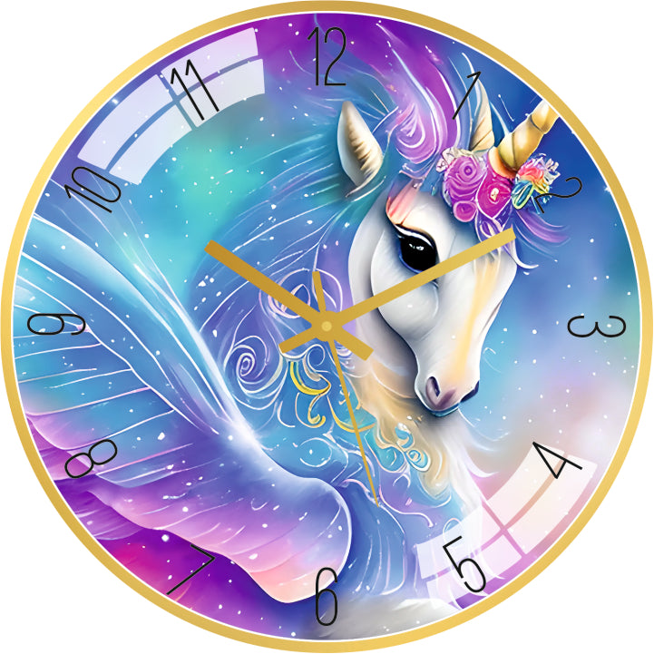 Beautiful Unicorn Wall Clock