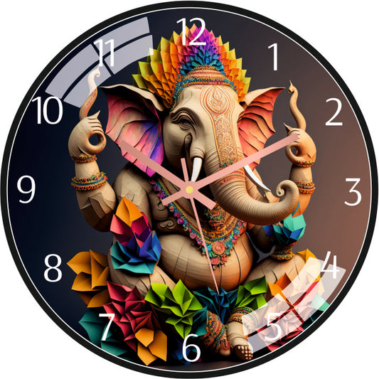 Crafting Ganeshji Wall Clock