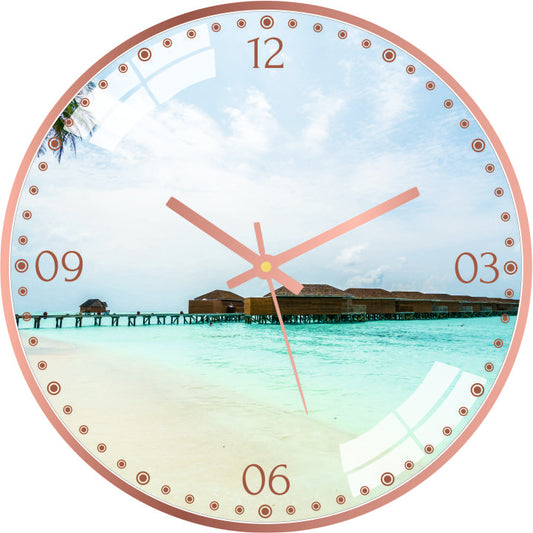Fabulous Beach Wall Clock