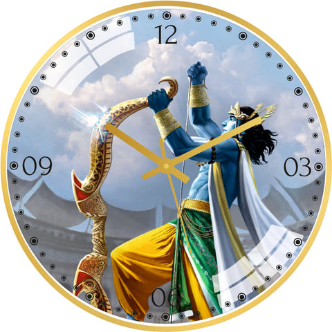 Ram the warrior Wall Clock