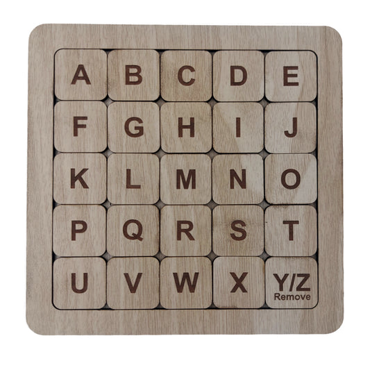 Number & Alphabetic Slider Game
