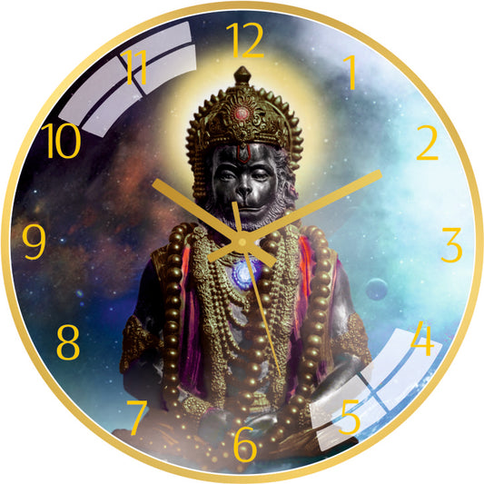 Jai Shree Hanuman Wall Clock