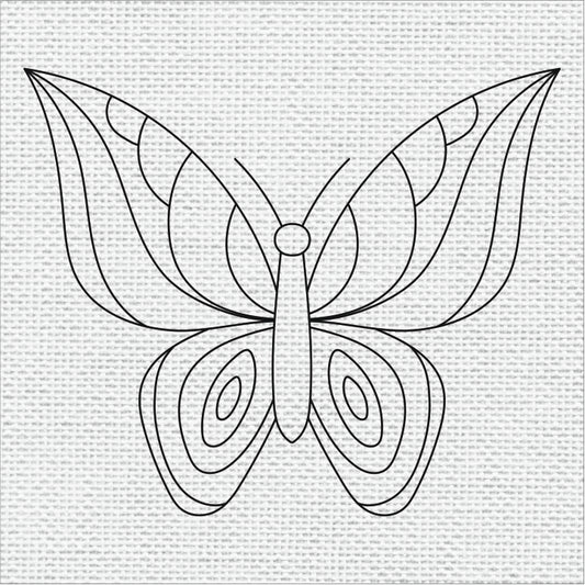 Butterfly DIY Frame Canvas Base