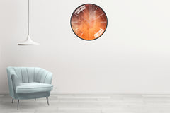 Color Texture Wall Clock