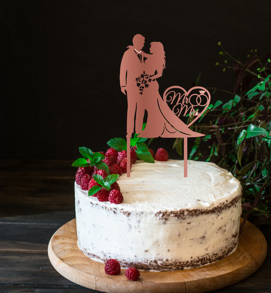 MDF and Acrylic Cake Topper