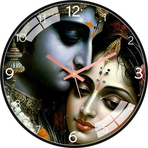 Shree Radhakrishna Wall Clock