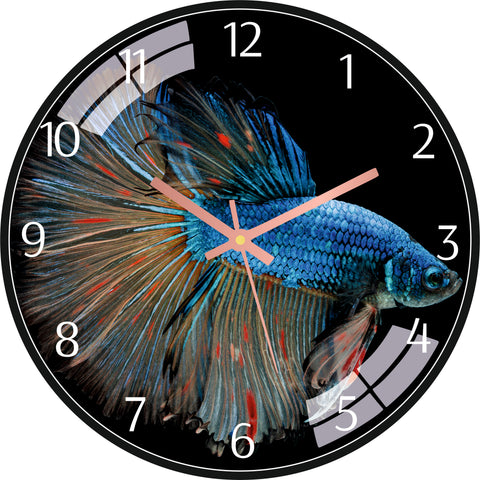 Beautiful Fish Wall Clock