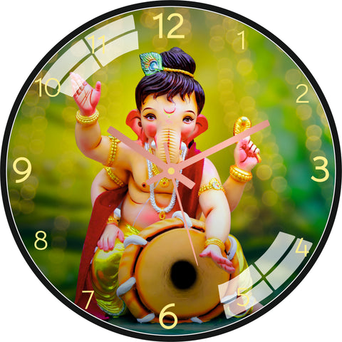 Festival Ganeshji Wall Clock