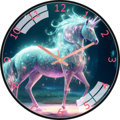 Colorful Unicorn Wall Clock