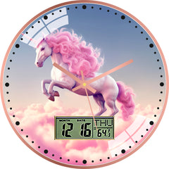 Unicorn on Cloud Wall Clock