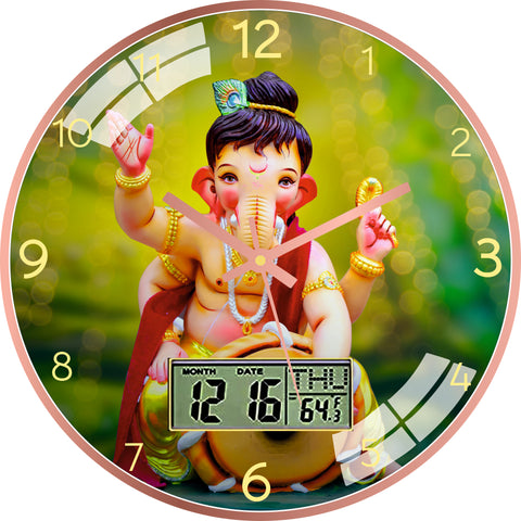 Festival Ganeshji Wall Clock