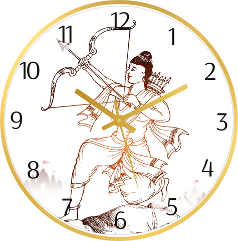 Calligraphy Ram Wall Clock