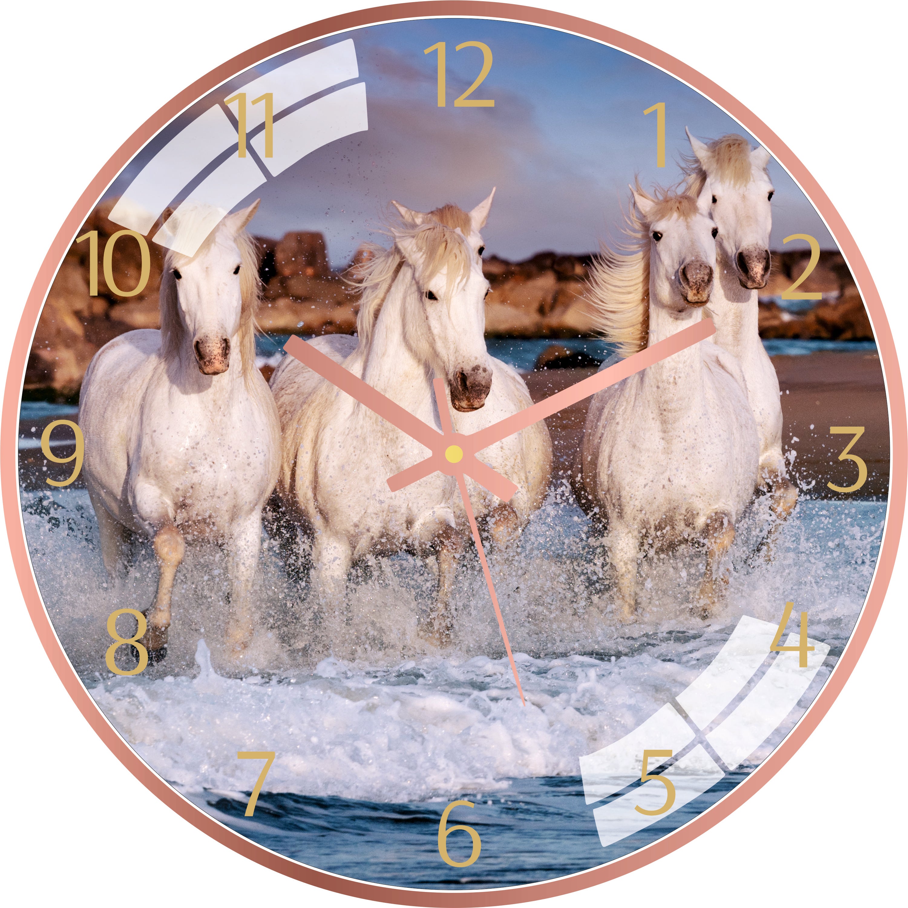 White Horse Wall Clock
