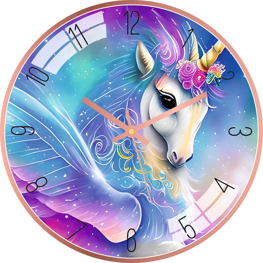 Beautiful Unicorn Wall Clock
