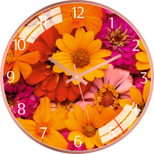 Gorgeous Flower Wall Clock