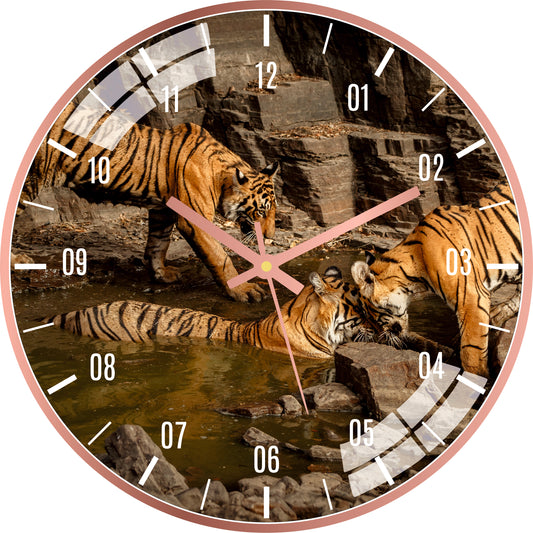 Tiger Wall Clock
