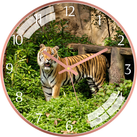 Forest Tiger Wall Clock