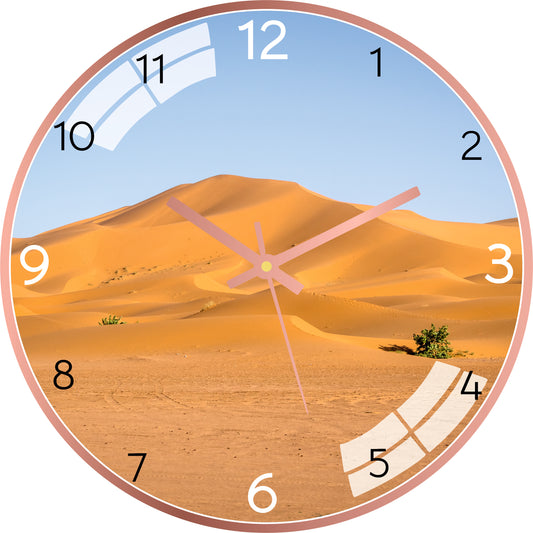 Desert Nature Wall Clock