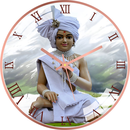 Ghanshyam Maharaj Wall Clock