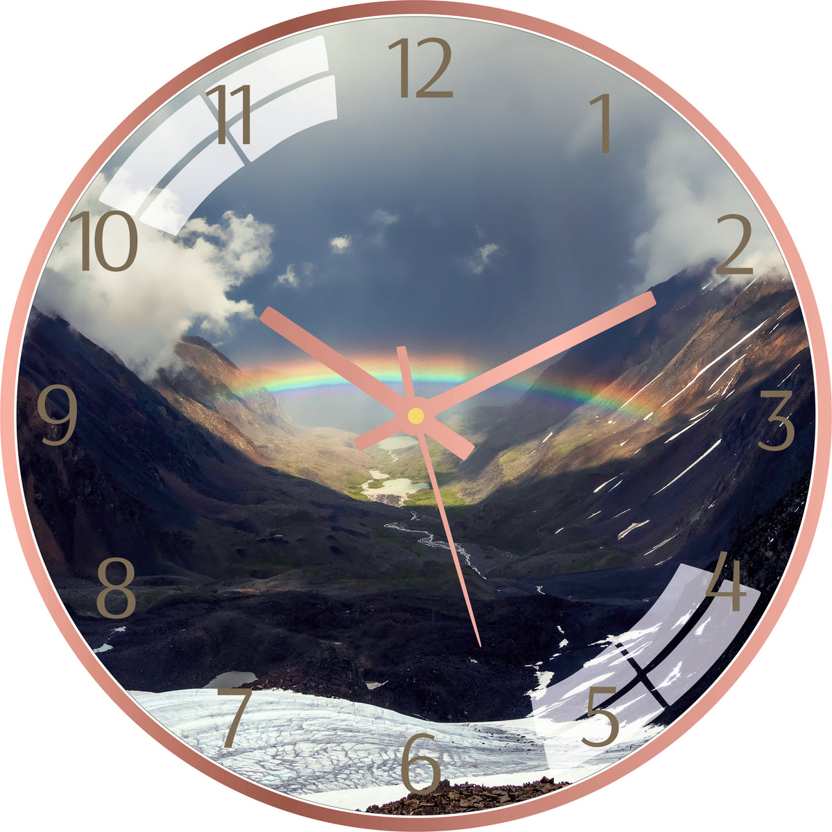 Rainbow Valley Wall Clock
